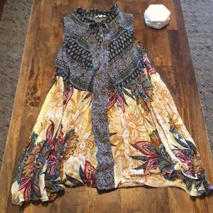 Umgee boho mini dress/tunic, Sz medium